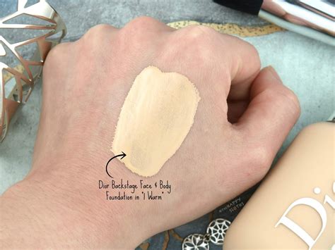 dior backstage swatch